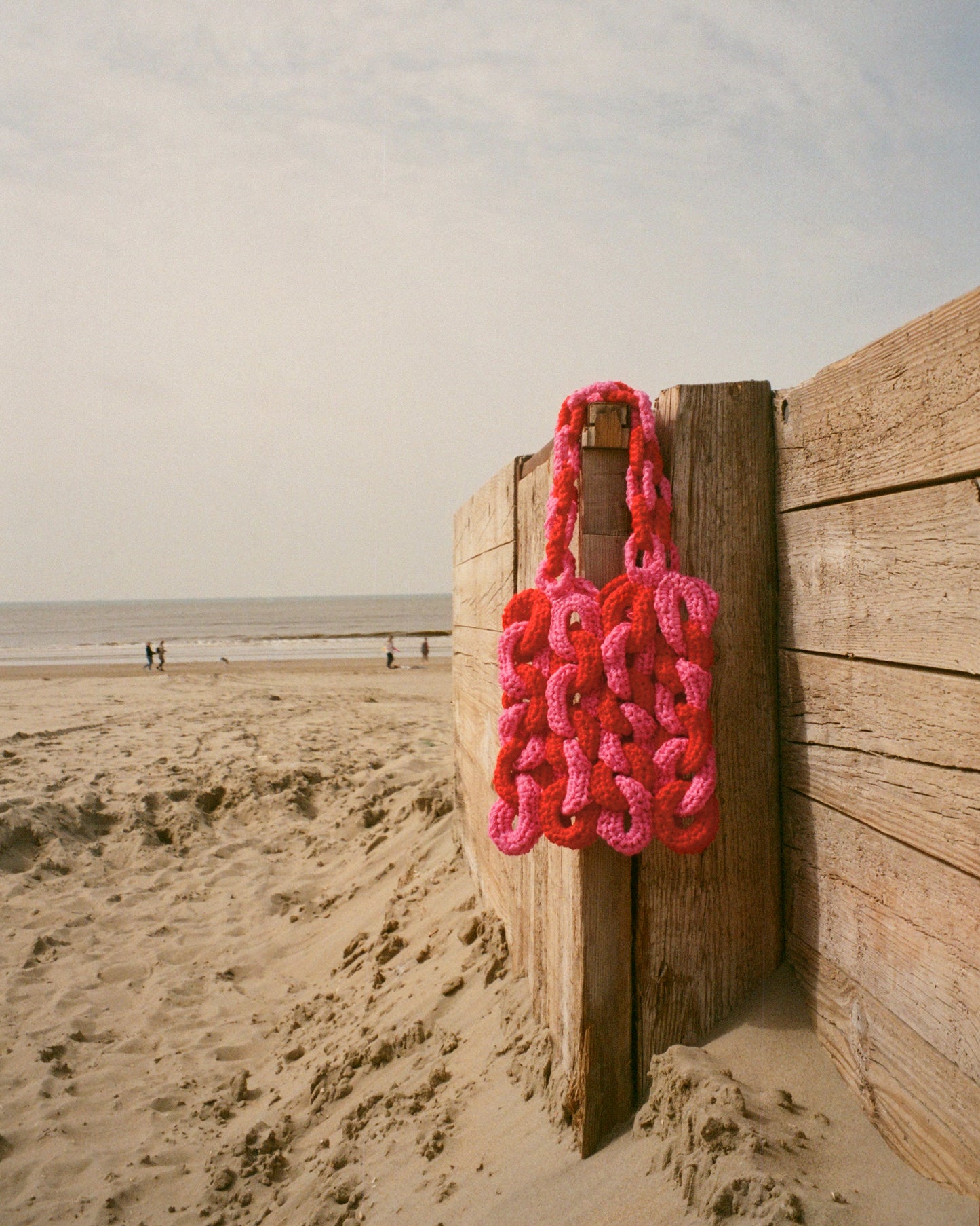 Pink and Red Loop Bag